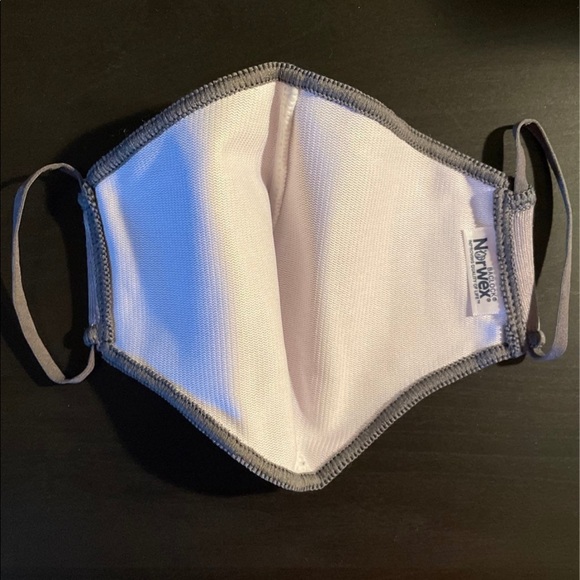 NORWEX Reusable face mask with BacLock gray purple tones NEW - Picture 3 of 6